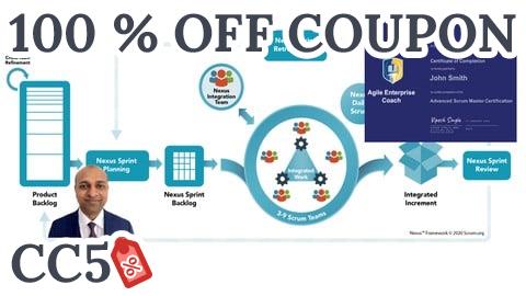[100% OFF Coupon] Advanced Scrum Master Certification