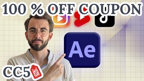 [100% OFF Coupon] After Effects Motion Graphics Mastery (For TikTok, IG & YT)