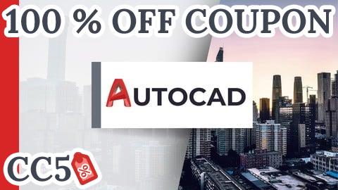 [100% OFF Coupon] AutoCAD 2D Full Course كورس الاوتوكاد الكامل
