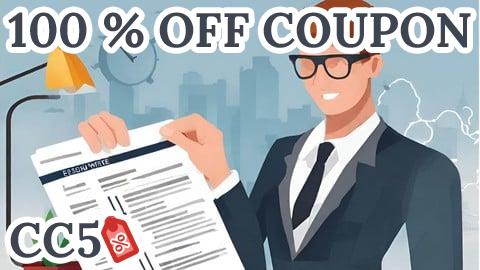 [100% OFF Coupon] Best Resume, CV, Application Covering Letter writing course