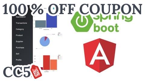 [100% OFF Coupon] Build a Full Inventory Mgt System Using SpringBoot & Angular