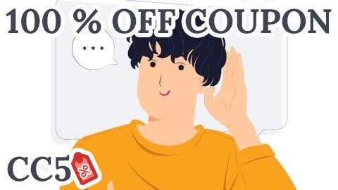 [100% OFF Coupon] Build Active Listening, Positive Thinking & Resilience