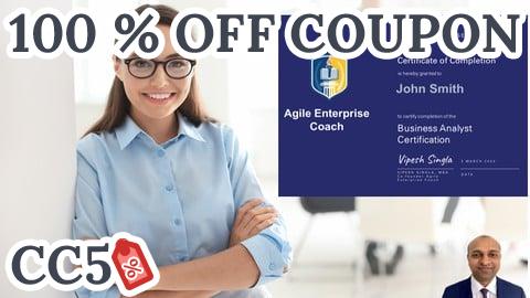 [100% OFF Coupon] Business Analyst Certificate