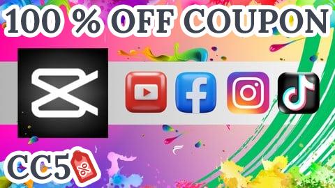 [100% OFF Coupon] Capcut for Social Media Video Editing | Beginner to Pro