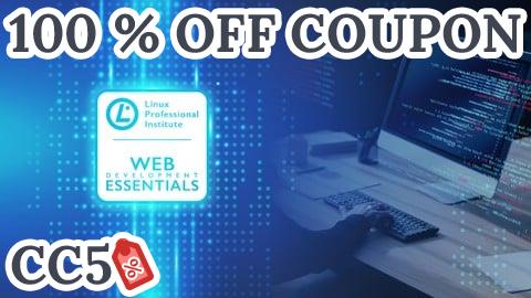 [100% OFF Coupon] Certifícate en Programación. LPI Web Development Essentials