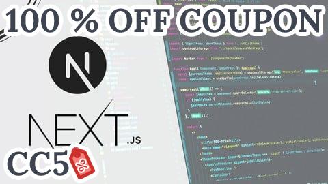 [100% OFF Coupon] Comprehensive Next JS Practice Test : Skill Mastery