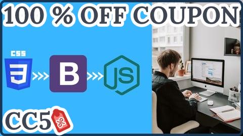 [100% OFF Coupon] CSS, Bootstrap ,JavaScript, Web Development Course