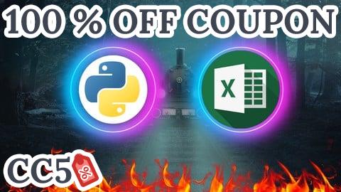 [100% OFF Coupon] Excel Automation with Python From Basics to Advanced Tasks