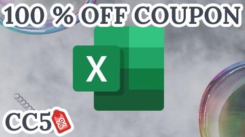 [100% OFF Coupon] Excel Data Analysis & Data Management for Business & Careers