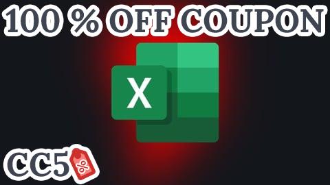 [100% OFF Coupon] Excel Data Analysis: From Beginner to Advanced Techniques