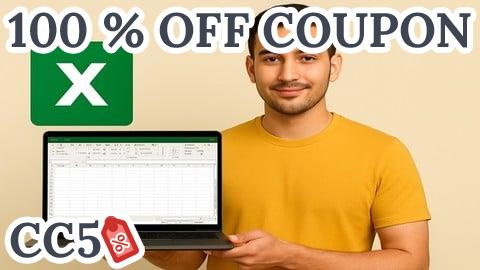 [100% OFF Coupon] Excel Made Easy: Learn Step-by-Step & Become a Confident Use
