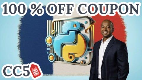 [100% OFF Coupon] [FR] Maîtrise de Python : 100 Jours, 100 Projets