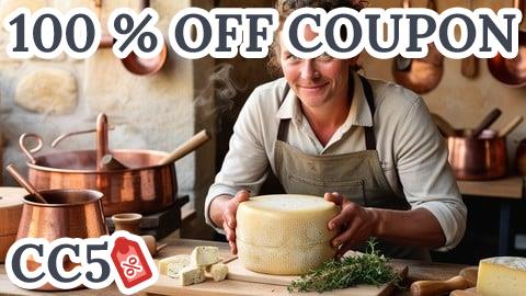 [100% OFF Coupon] Cheesemaking for Beginners – From Milk to Homemade Cheese
