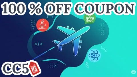 [100% OFF Coupon] Full Stack Airline Booking App: Java, Spring Boot & React