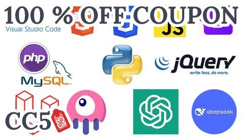 [100% OFF Coupon] Full-Stack HTML CSS JS AI PYTHON DJANGO PHP LARAVEL LIVEWIRE