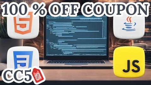 [100% OFF Coupon] HTML, CSS, Java, & JavaScript: Full Stack Programming Course
