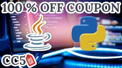 [100% OFF Coupon] Java & Python Programming Mastery: Learn to Code Like a Pro