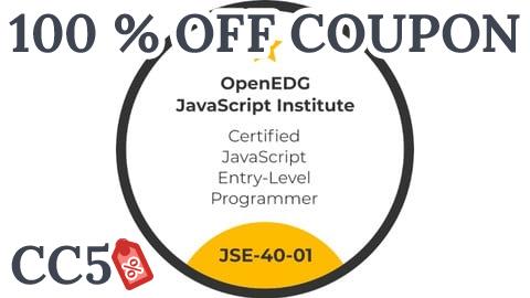 [100% OFF Coupon] JavaScript Certification Exam JSE-40-01 - Preparation (2025)