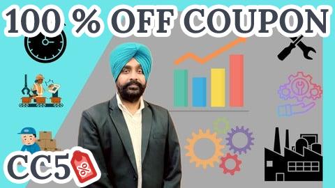 [100% OFF Coupon] The Lean Manufacturing Mastercourse: Tools and Techniques
