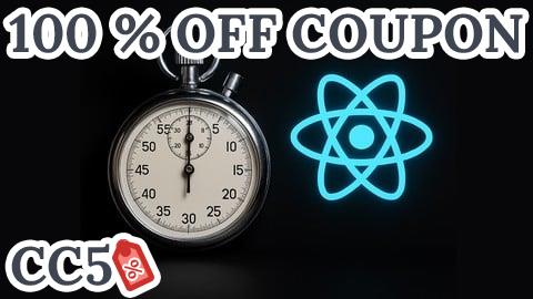 [100% OFF Coupon] Learn React: Build Stopwatch Project