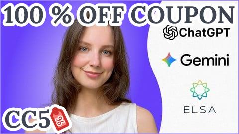 [100% OFF Coupon] Master English with AI: Improve Fluency Fast Using ChatGPT