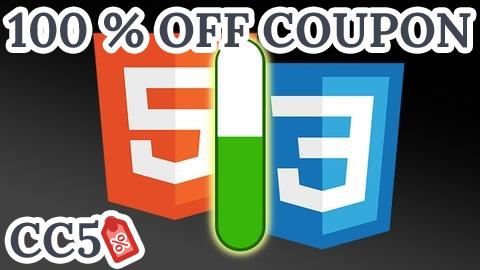 [100% OFF Coupon] Mastering HTML5 and CSS3 (Part 2 - Intermediate  Level)