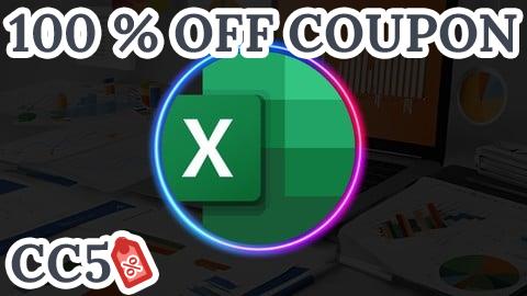 [100% OFF Coupon] Microsoft Excel Basic to Advanced: A Complete Learning Path