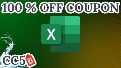 [100% OFF Coupon] Microsoft Excel Data Analysis with Chart and Graph