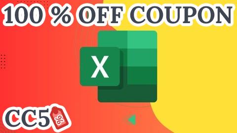 [100% OFF Coupon] Microsoft Excel Formulas and Functions: Beginner to Advanced