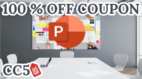 [100% OFF Coupon] Microsoft PowerPoint: Blank Slide to Powerful Presentation