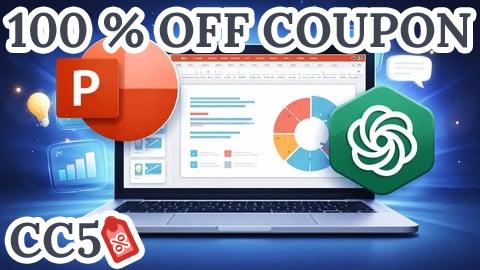 [100% OFF Coupon] Microsoft PowerPoint Mastery Course using chatgpt