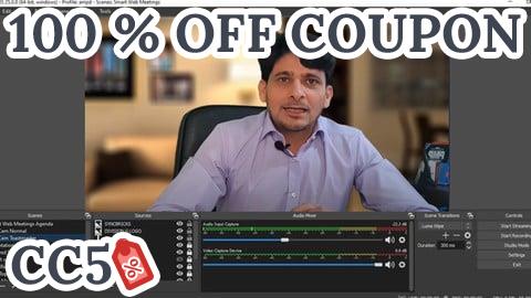 [100% OFF Coupon] OBS Studio Full Course