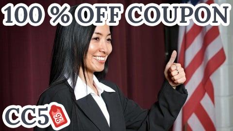 [100% OFF Coupon] Public Speaking Trainer: Enter the Presentation Training Biz