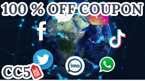 [100% OFF Coupon] Rank Your Social Media and Go Viral - Be Social Media Master