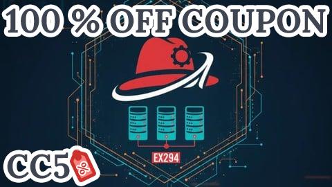 [100% OFF Coupon] Red Hat Certified Engineer (RHCE) EX294 EXAM 2026