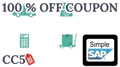 [100% OFF Coupon] SAP-CO : Distribution Usage Variance - Material & Activities