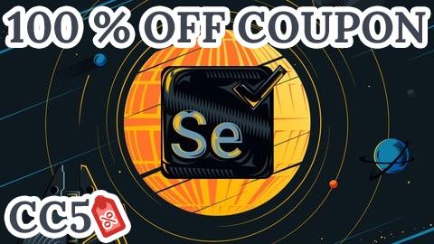 [100% OFF Coupon] Selenium WebDriver Java Basics + Advance Selenium Framework