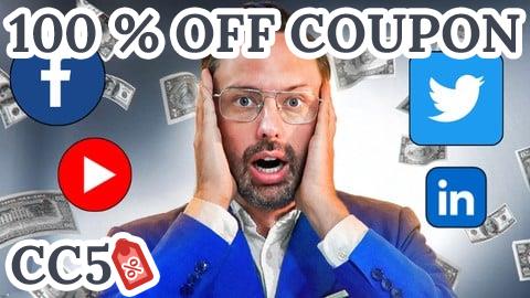 [100% OFF Coupon] Social Media Marketing Advertising with Dekker (SMMA)