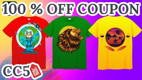 [100% OFF Coupon] T-Shirt Design for Beginner to Expert With Photoshop
