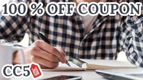 [100% OFF Coupon] Taller Literario (2da parte): Cómo Escribir Profesionalmente