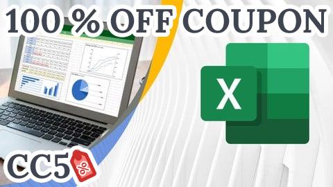 [100% OFF Coupon] The Complete Microsoft Excel Course: Master All Levels