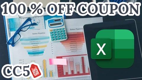 [100% OFF Coupon] The Complete Microsoft Excel Data Analysis Basic to Advanced