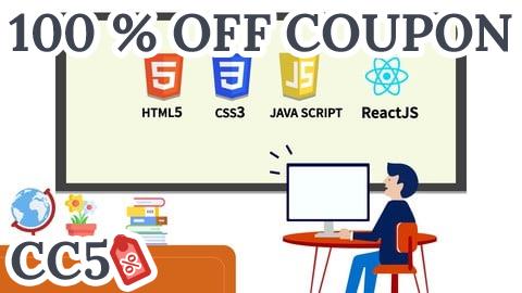 [100% OFF Coupon] The Front-End Web Developer Bootcamp: HTML, CSS, JS & React