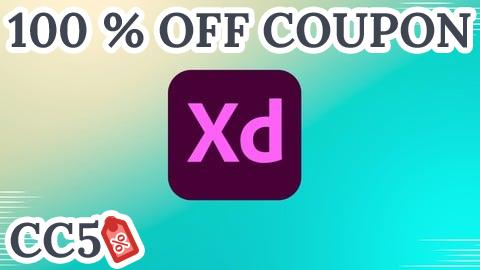 [100% OFF Coupon] UI/UX Design Masterclass with Adobe XD: From Beginner to Pro