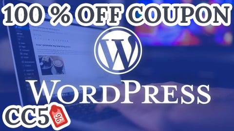 [100% OFF Coupon] Wordpress for Beginners - Master Wordpress in very less time