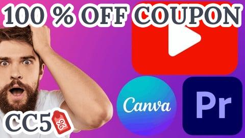 [100% OFF Coupon] Youtube Masterclass With Video Editing and Graphics Design